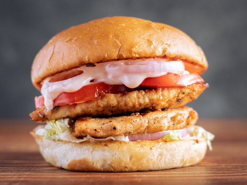 Chicken Double Burger
