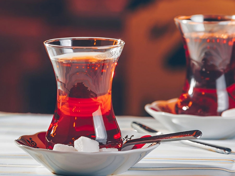 Demleme Bardak Çay